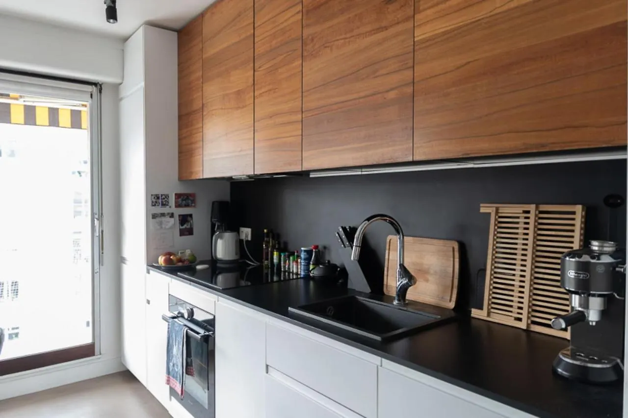 파리 Bright 38 M Near The Buttes Chaumont 아파트